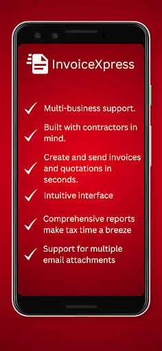 Android application InvoiceXpress screenshort