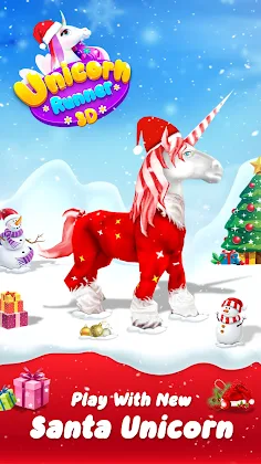 Unicorn Runner 3D - Super Magi - Screenshot 1