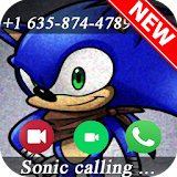 Sonic call video prank icon