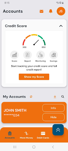 Via Credit Union Screen 2
