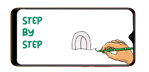Android application How to draw Scenery screenshort