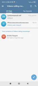 Videos calling messenger
