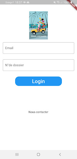 Android application Odeo Voyages screenshort