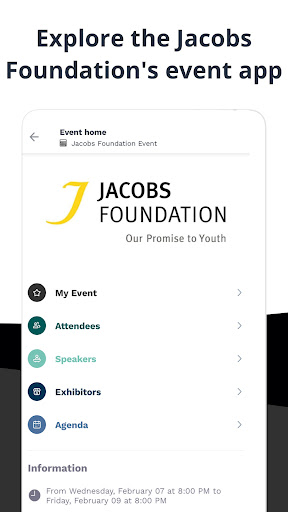 Jacobs Foundation - Events Screen 2