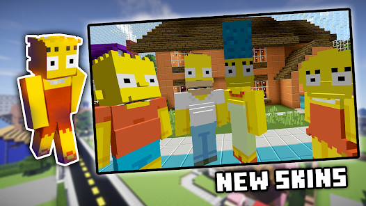 Imágen 5 Simpsons MOD for Minecraft PE android