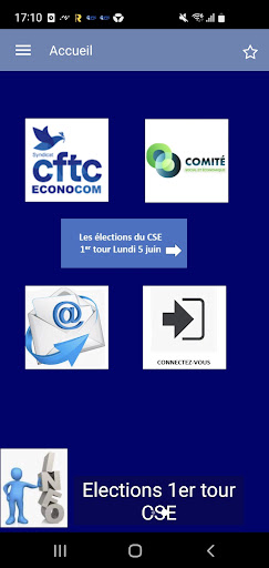 Android application CFTC Econocom Services screenshort