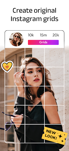 Android application Grid Maker for Instagram screenshort