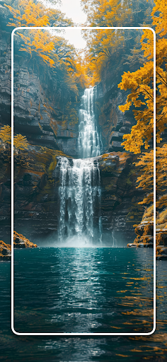 Screenshot of Cool Waterfall Wallpaper 4K HD