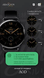 S4U Abandon Time watch face - Screenshot Image