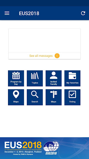 Android application EUS2018 screenshort