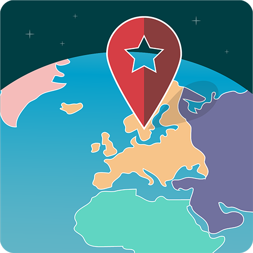GeoExpert: World Geography Map Logo