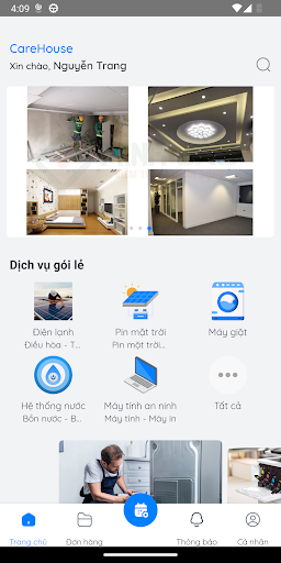 Android application Care House screenshort