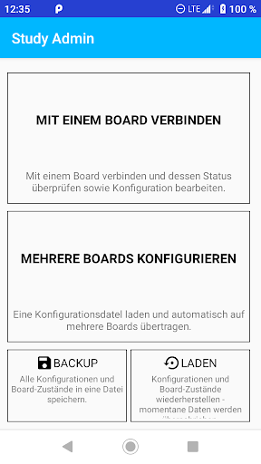 Android application ESM Board Admin screenshort