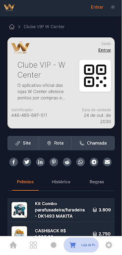 Clube VIP - W Center Screen 3
