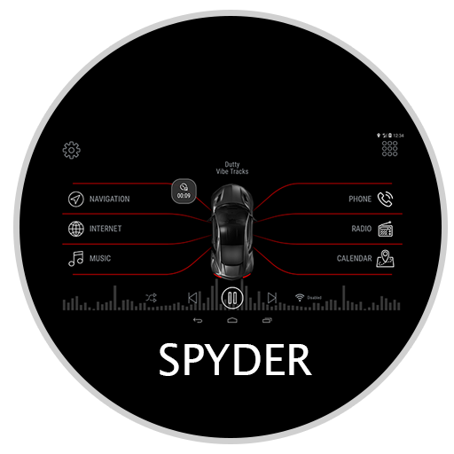 Spyder - theme for CarWebGuru