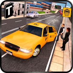 Taxi Driver 3D Mod APK icon