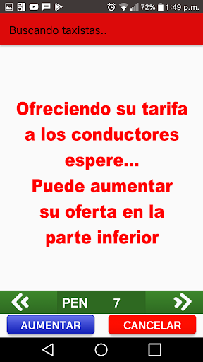 Taxis Unidos Cliente Screen 3