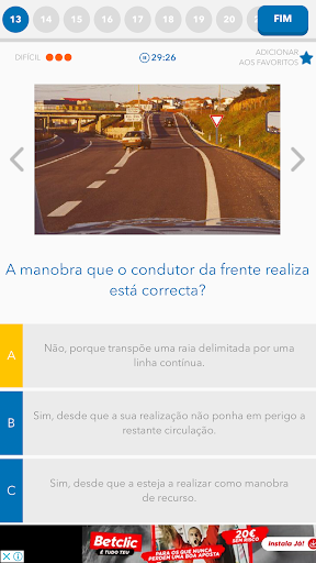 Android application Testes de Código Oficiais 2024 screenshort