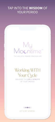 My Moontime Period Tracker Screen 2