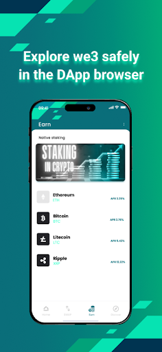 Tobe Wallet - Crypto Wallet Screen 3