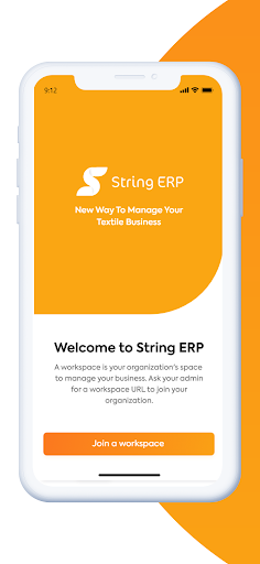 Android application String ERP - Textile, Yarn ERP screenshort
