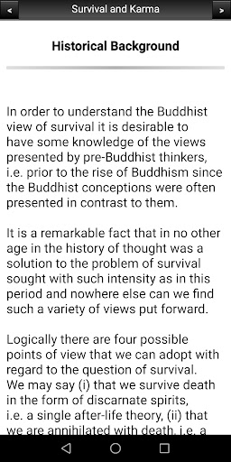 Survival and Karma Screen 3