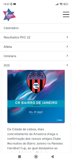 Paredes Handball cup Screen 2
