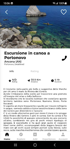 MyMarcheTravelling Screen 3