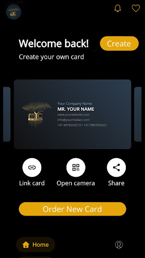 MYTAPCARD Screen 2