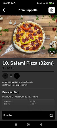 Pizza Cappella Screen 3