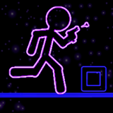 Glow Stick-Man Run: Neon Laser icon