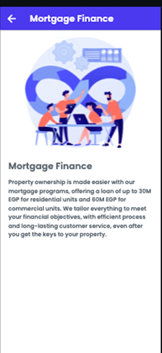 Tamweel Mortgage Screen 2