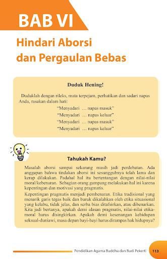 Buku Agama Buddha Kelas 12 K13