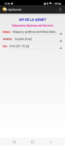 Api AEMET Screen 3