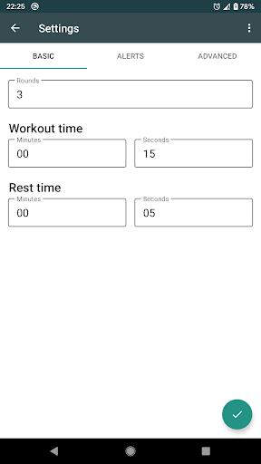 Round Timer Screen 3