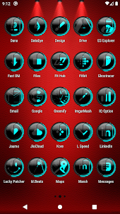 Cyan Icon Pack Style 8