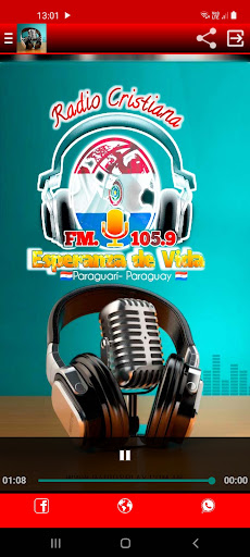Android application Radio Esperanza de Vida screenshort