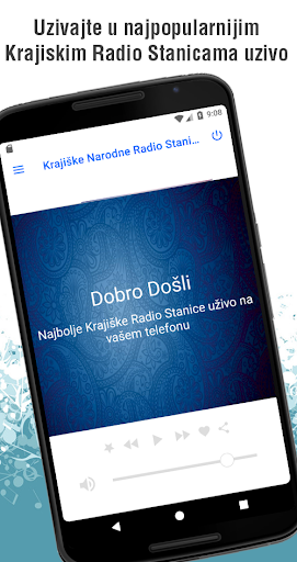 Android application Krajiske Radio Stanice 2.0 screenshort