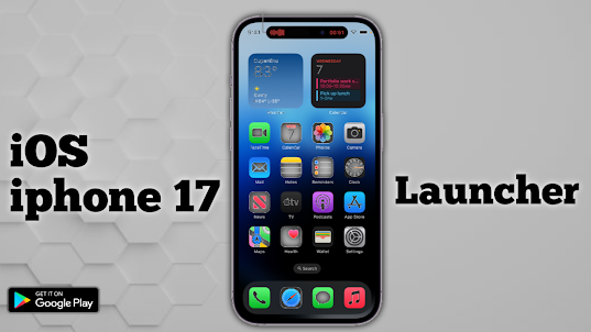 iOS And iphone 17Pro Launcher