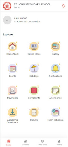 ST. JOHN SECONDARY SCHOOL Screen 2