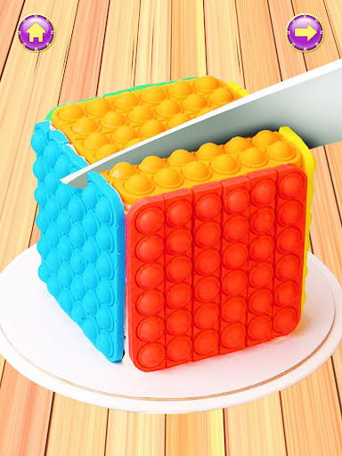 Android application Chocolate Pop It DIY Games screenshort