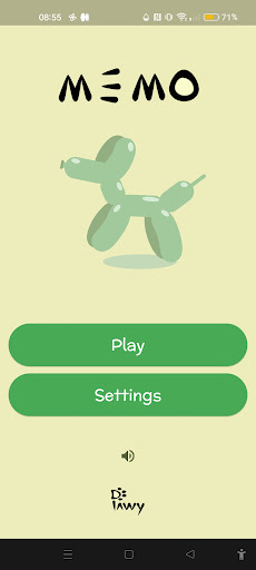 Android application Memo Pawy screenshort