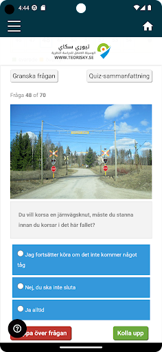 Teorisky Svenska - körkort B