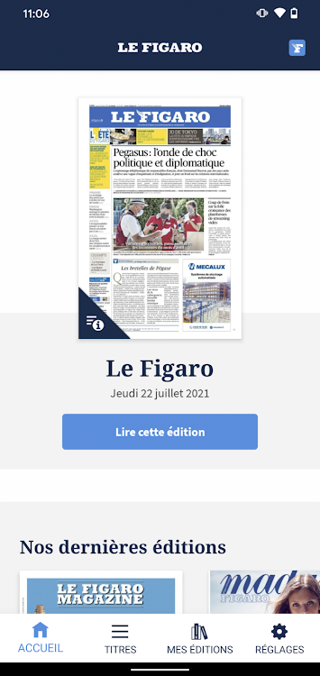 Kiosque Figaro : Journal et Ma - 5.0.24 - (Android)