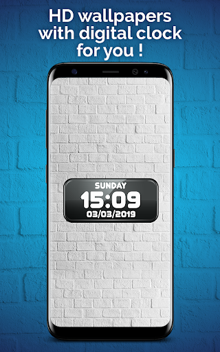 Cool Digital Clock Wallpapers – Clock Widgets App