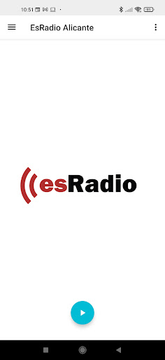 Android application esRadio Alicante screenshort