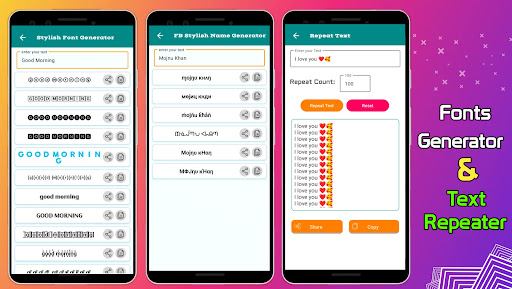 Android application VIP Profile Maker screenshort