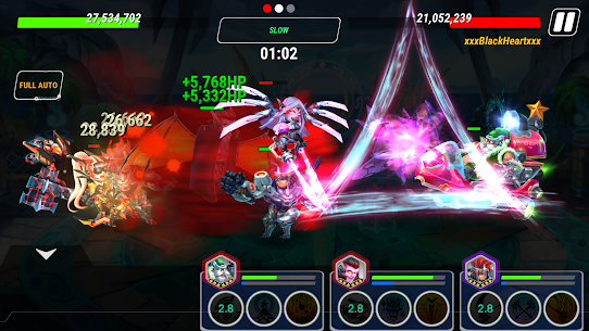 Heroes Infinity Unlimited Gold v1.37.20 MOD APK 2