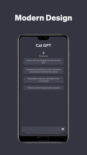Android application CatGPT screenshort