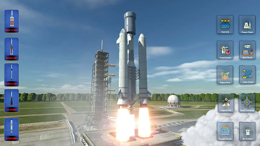 Android application SpaceFlight -Rocket Ship sfs screenshort
